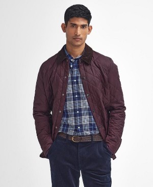 Barbour Heritage Liddesdale Quilted Jacket Winter Blackberry | BABO87400