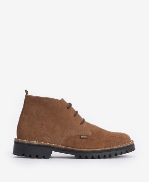 Barbour Hobart Chukka Boots Taupe | BABO88874