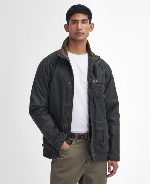 Barbour Hornsea Waxed Jacket Fern | BABO87219