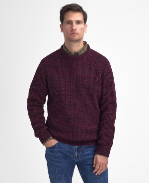 Barbour Horseford Crew Neck Jumper Red | BABO88664