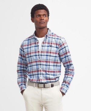 Barbour Hutton Tailored Shirt Stone | BABO87712