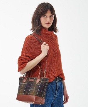 Barbour Katrine Tote Bag Classic Tartan | BABO89951