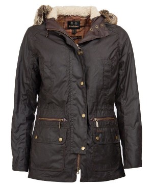 Barbour Kelsall Wax Parka Rustic | BABO89223