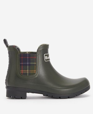 Barbour Kingham Wellingtons Olive | BABO89920