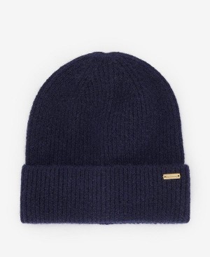 Barbour Kirton Beanie Navy Marl | BABO90011