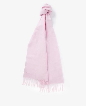 Barbour Lambswool Woven Scarf Warm Ginger | BABO90113