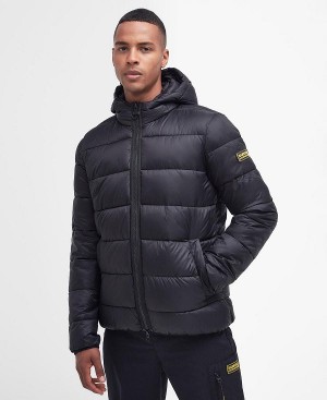 Barbour Legacy Bobber Quilted Jacket Black | BABO87305