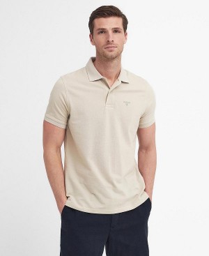 Barbour Lightweight Sports Polo Shirt Mist | BABO88103