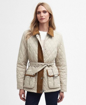 Barbour Lily Quilted Jacket Olive | BABO89301