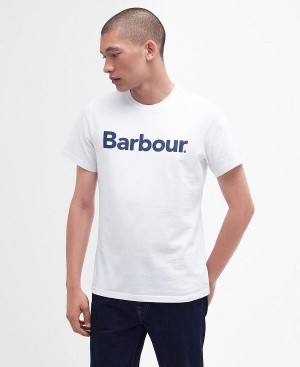 Barbour Logo T-shirt Dusty Mint | BABO88282