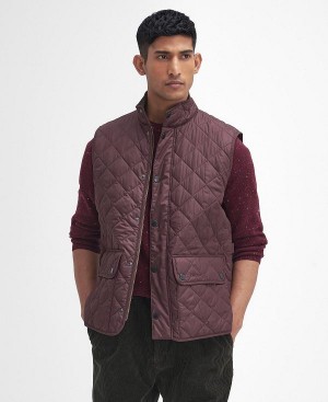 Barbour Lowerdale Gilet Winter Blackberry | BABO87580