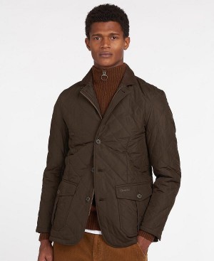 Barbour Lutz Quilted Jacket Olive | BABO87354