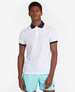 Barbour Lynton Polo Shirt Faded Apple | BABO88019