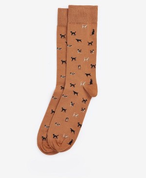 Barbour Mavin Socks Navy/Pheasant | BABO89132