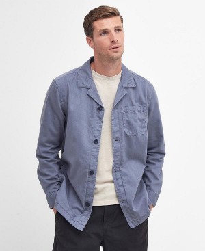 Barbour Melonby Overshirt Mist | BABO87976