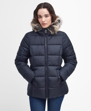 Barbour Midhurst Quilted Jacket Burnt Henna | BABO89323