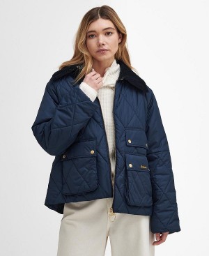 Barbour Milby Quilted Jacket Navy | BABO89366