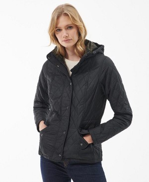 Barbour Millfire Quilted Jacket Black | BABO89324