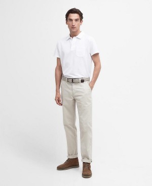 Barbour Neuston Essential Chinos Stone | BABO88758