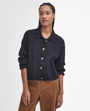 Barbour Noelle Cardigan Classic Black | BABO89749