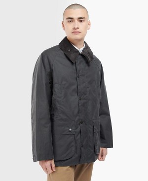 Barbour Os Bedale Wax Jacket Classic Grey | BABO87258