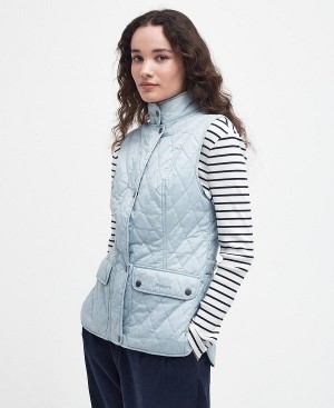 Barbour Otterburn Gilet Stone Blue | BABO89442