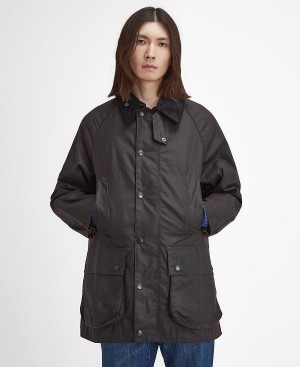 Barbour Oversized Beaufort Waxed Jacket Rustic | BABO87277