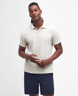 Barbour Powburn Polo Shirt Mist | BABO88128