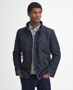 Barbour Powell Quilted Jacket Navy | BABO87343