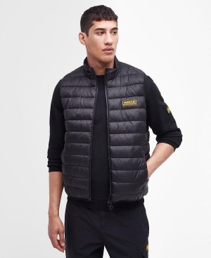 Barbour Racer Reed Gilet Black | BABO87528