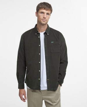 Barbour Ramsey Tailored Fit Shirt Forest | BABO87796