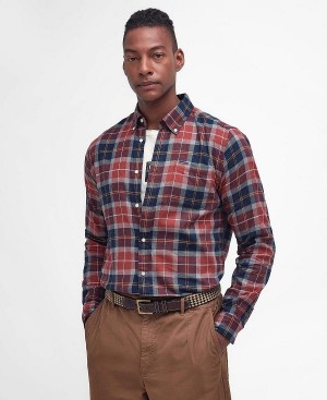 Barbour Rasay Tailored Shirt Brown | BABO87664