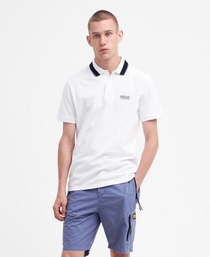 Barbour Re-amp Polo Shirt White | BABO88133