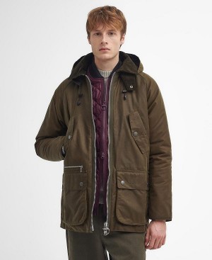 Barbour Re-engineered Beaufort Waxed Jacket Beech | BABO87274