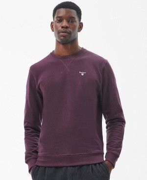 Barbour Ridsdale Crew-neck Sweatshirt Forest | BABO88433