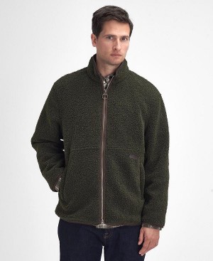 Barbour Rydal Fleece Jacket Green | BABO88711