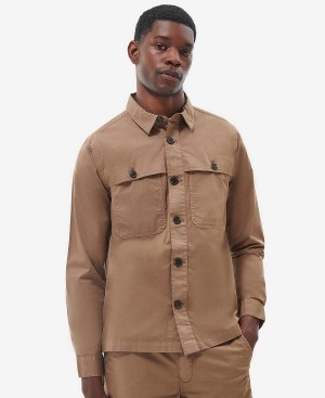 Barbour Sidlaw Overshirt Orange | BABO87611