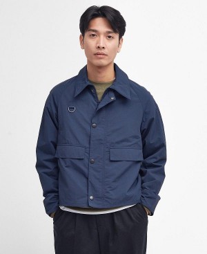 Barbour Slim Spey Showerproof Jacket Classic Navy | BABO87438