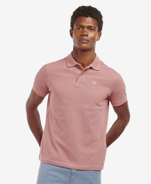 Barbour Sports Polo Shirt Mist | BABO88116