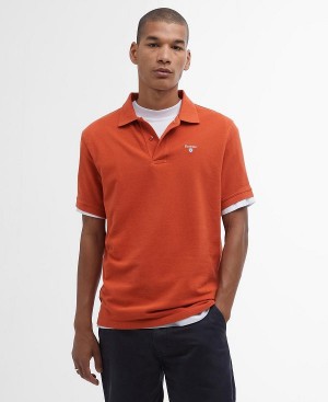 Barbour Sports Polo Shirt Sky | BABO88163