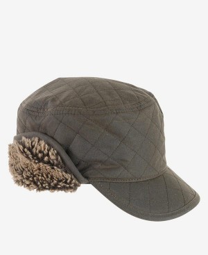 Barbour Stanhope Hunting Cap Olive | BABO89021