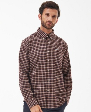 Barbour Tanlaw Regular Fit Shirt Red | BABO87913