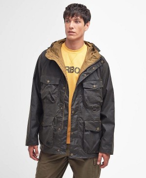 Barbour Tarn Utility Waxed Jacket Olive | BABO87200