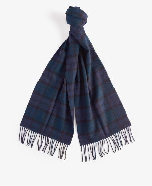 Barbour Tartan Lambswool Scarf Winter Tartan | BABO89091