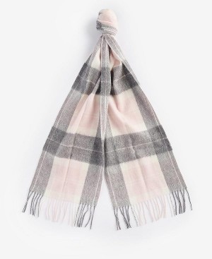 Barbour Tartan Scarf Rosewood | BABO90092