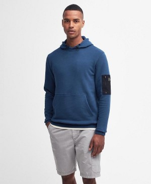 Barbour Tempo Hoodie Blue | BABO88455