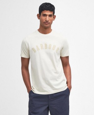 Barbour Terra Dye T-shirt Stone | BABO88339