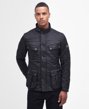 Barbour Tourer Ariel Polar Quilted Jacket Black | BABO87303