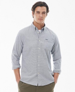 Barbour Turner Tailored Shirt Navy | BABO87926