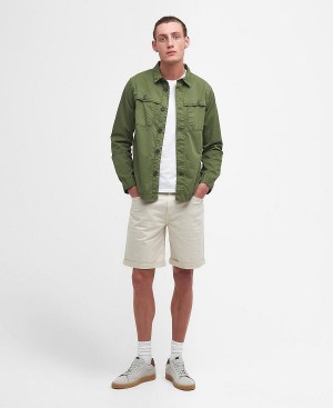 Barbour Twill Shorts Rainy Day | BABO88798